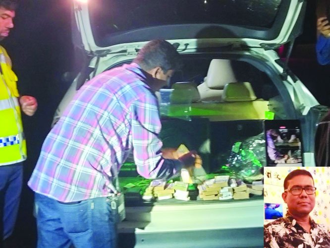 নির্বাহী প্রকৌশলীর গাড়িতে মিলল ৩৭ লাখ টাকা