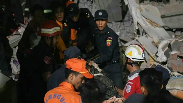 মায়ানমারে ভূমিকম্পে প্রাণহানি ১৬০০ ছাড়াল